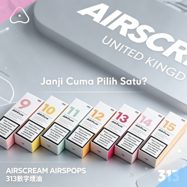 AIRSCREAM AIRSPOPS 313數字小煙油